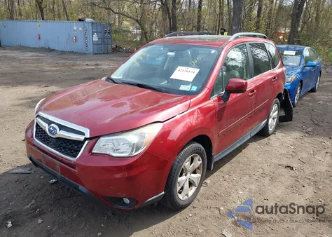 2015 Subaru Forester 2.5I Limited from USA, damaged, VIN JF2SJAKC5FH417564